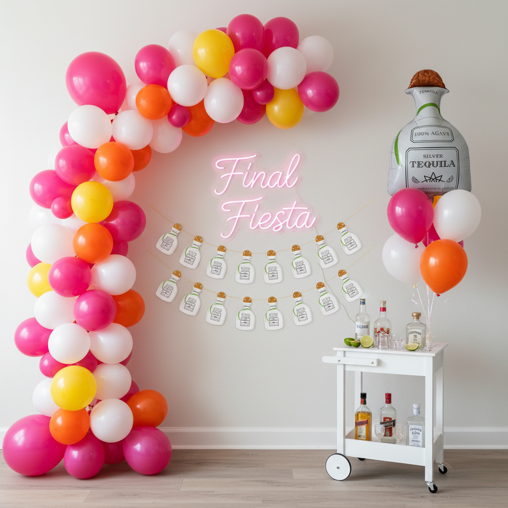 Tequila Bottle Balloon - Set of 1