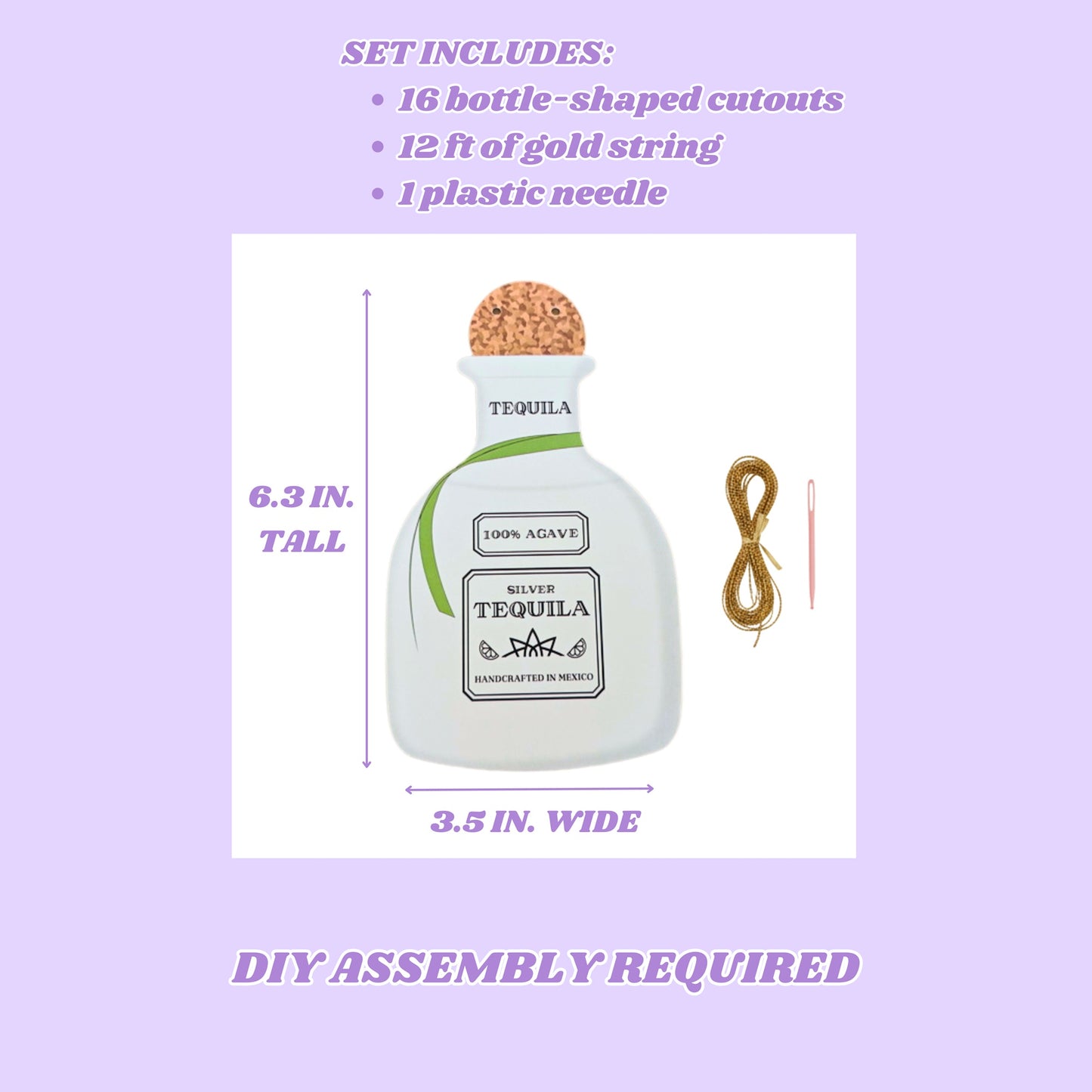 Tequila Bottle Banner