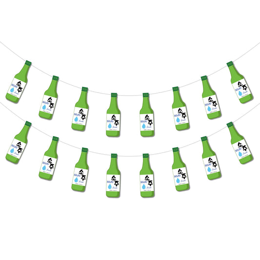 Soju Bottle Banner