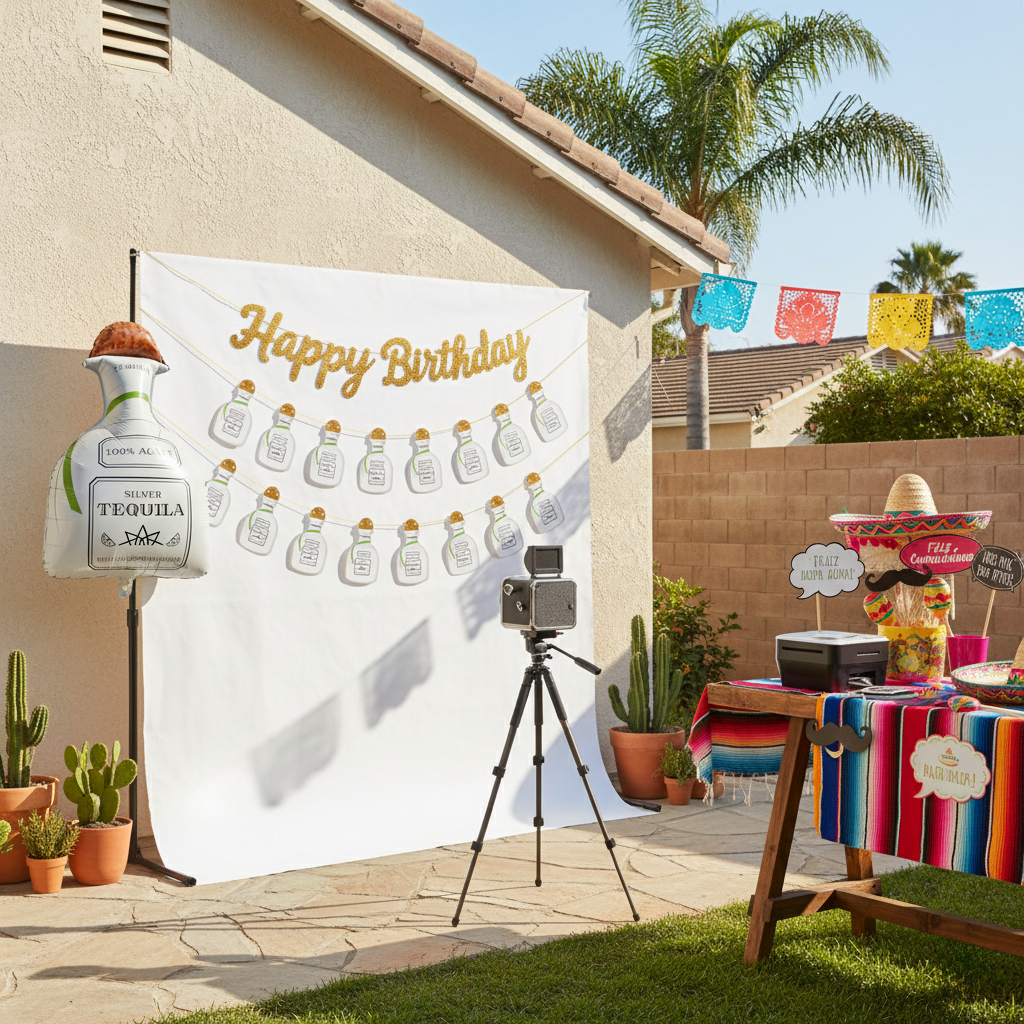 Tequila Bottle Banner