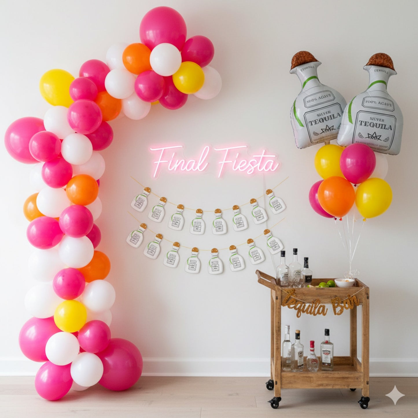 Tequila Bottle Balloon - Set of 2