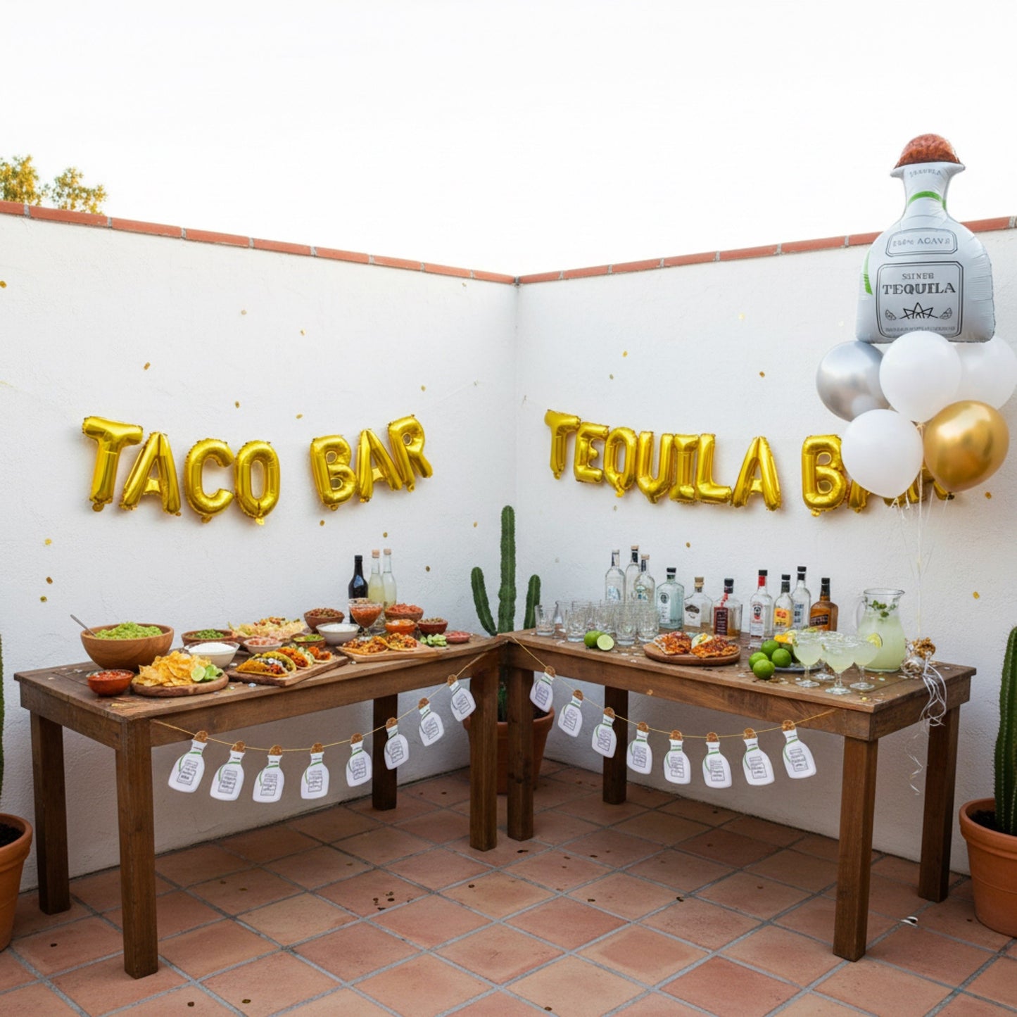 Tequila Bottle Balloon - Set of 1