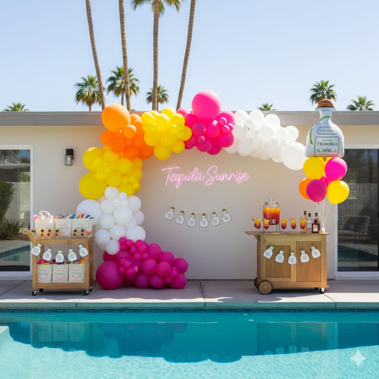 Tequila Bottle Banner