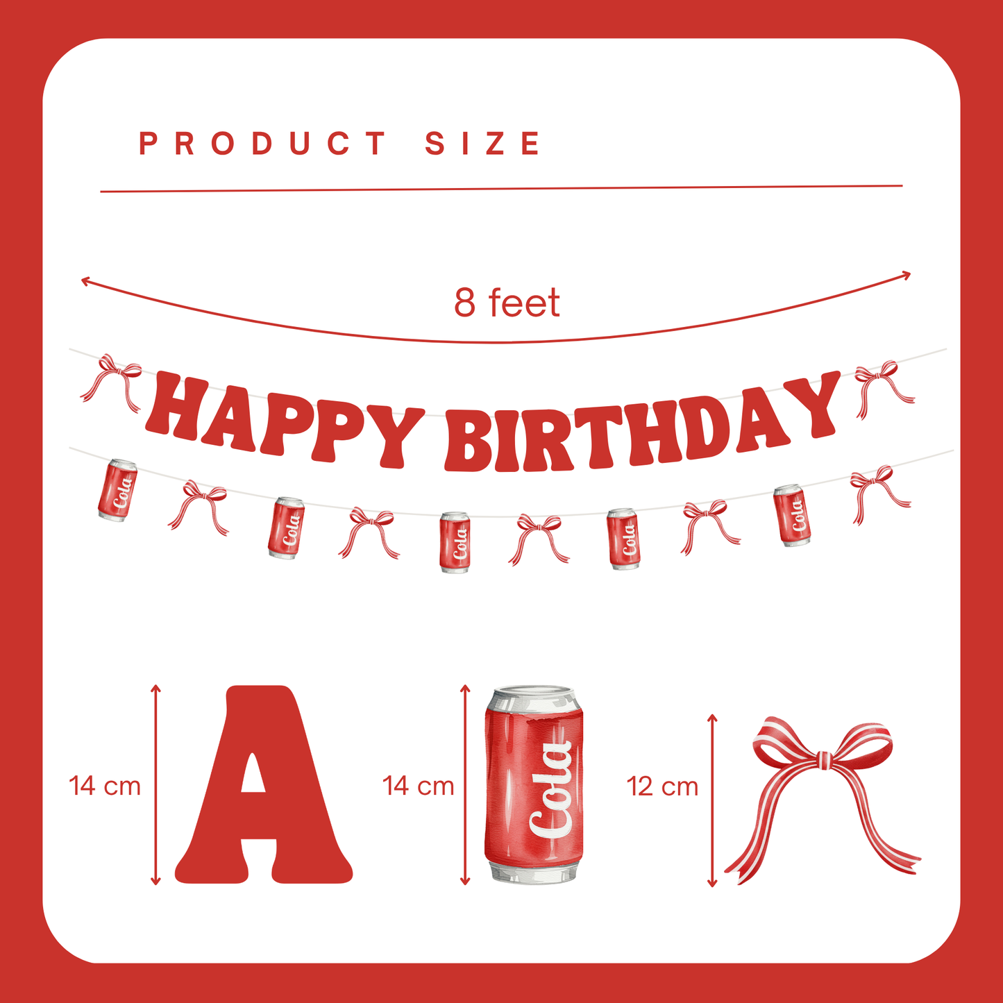 Cola Birthday Set
