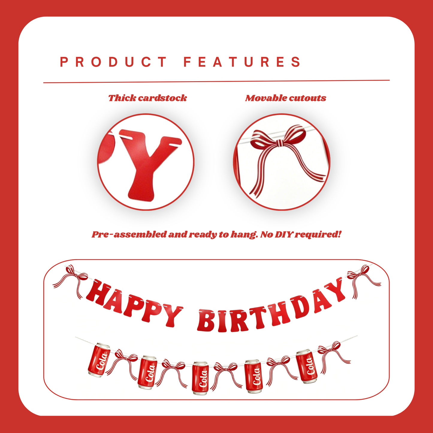 Cola Birthday Set