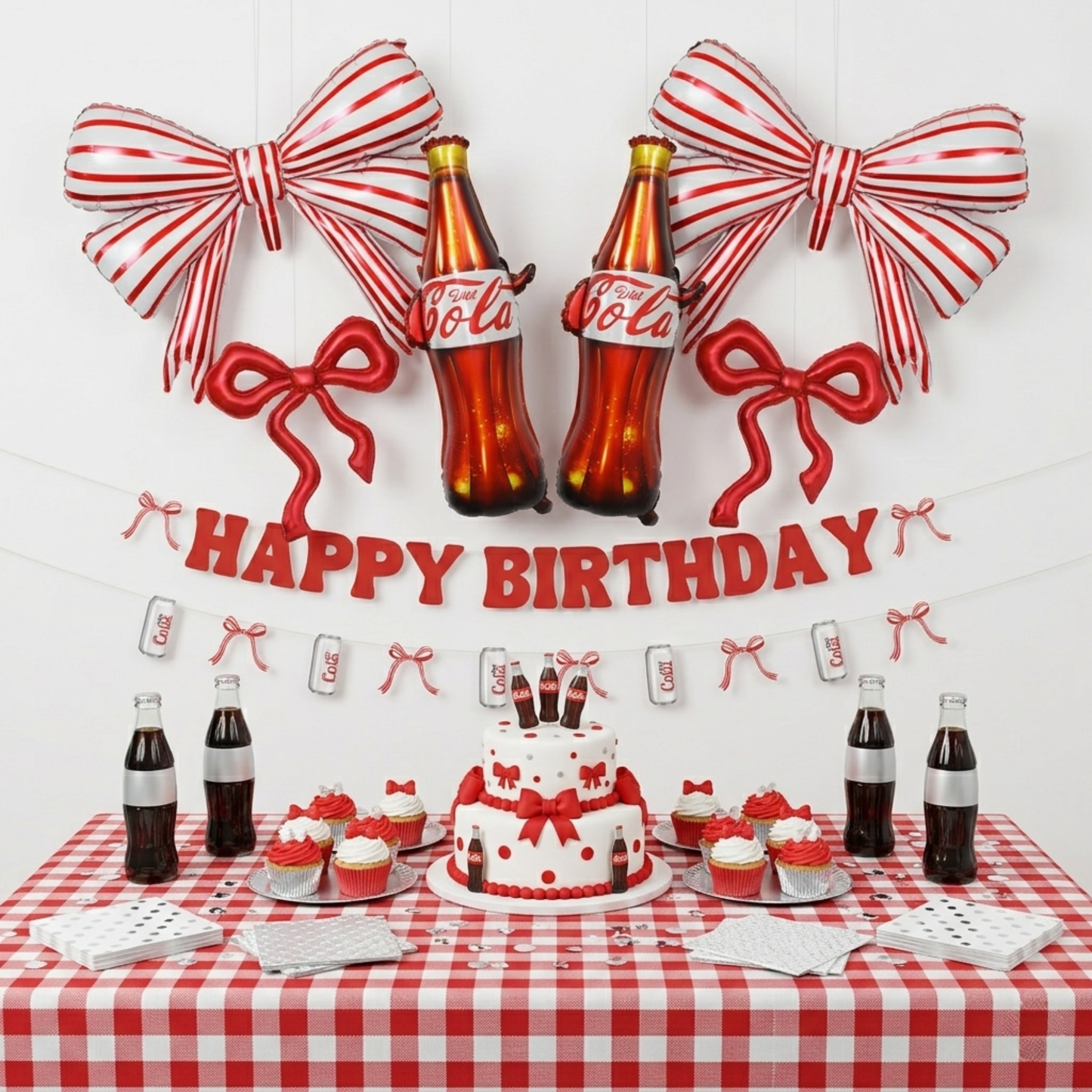 Diet Cola Birthday Set