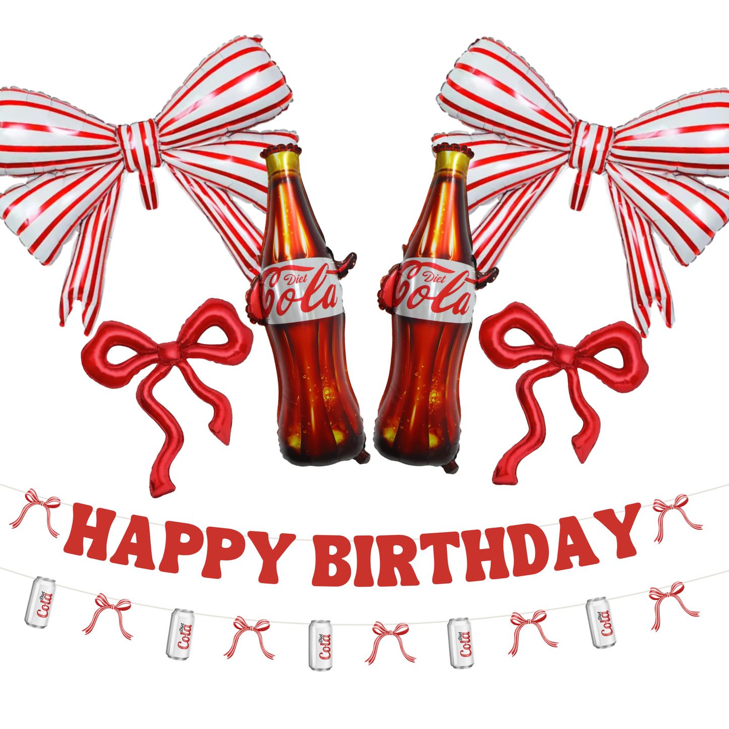 Diet Cola Birthday Set