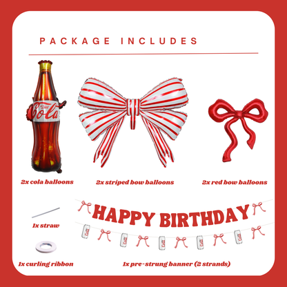 Diet Cola Birthday Set