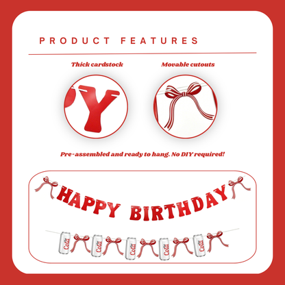 Diet Cola Birthday Set