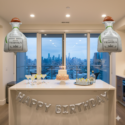 Tequila Bottle Balloon - Set of 2