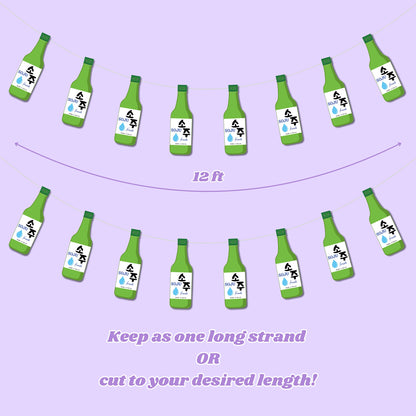 Soju Bottle Banner