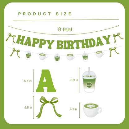 Matcha Birthday Set