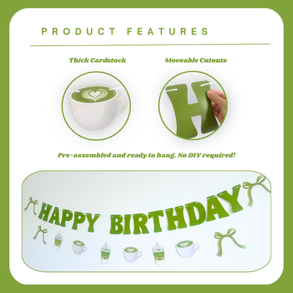Matcha Birthday Set